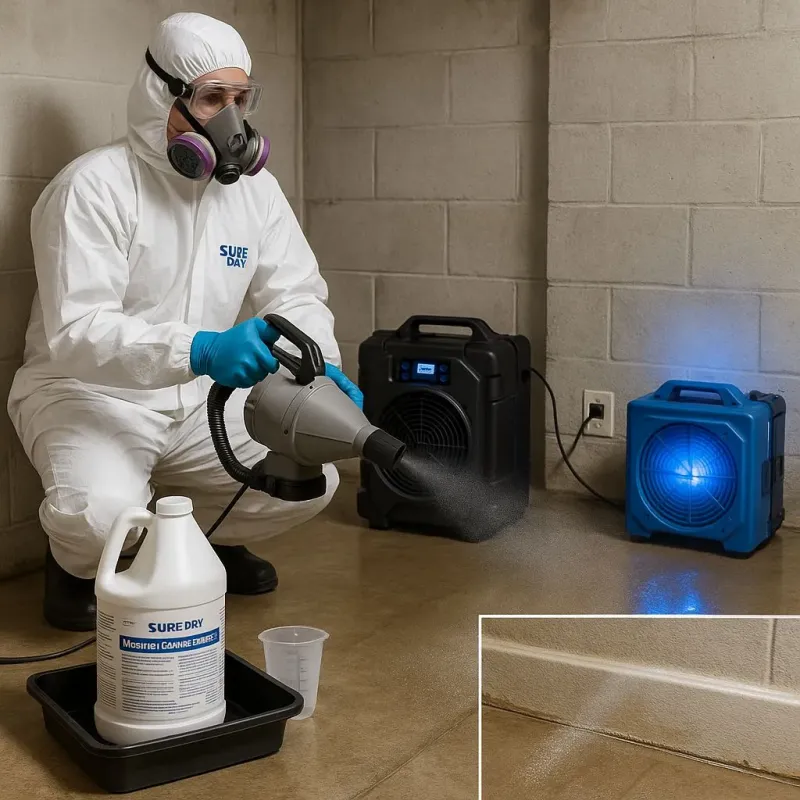 Sanitization and Odor Removal process in Lonsdale, MN