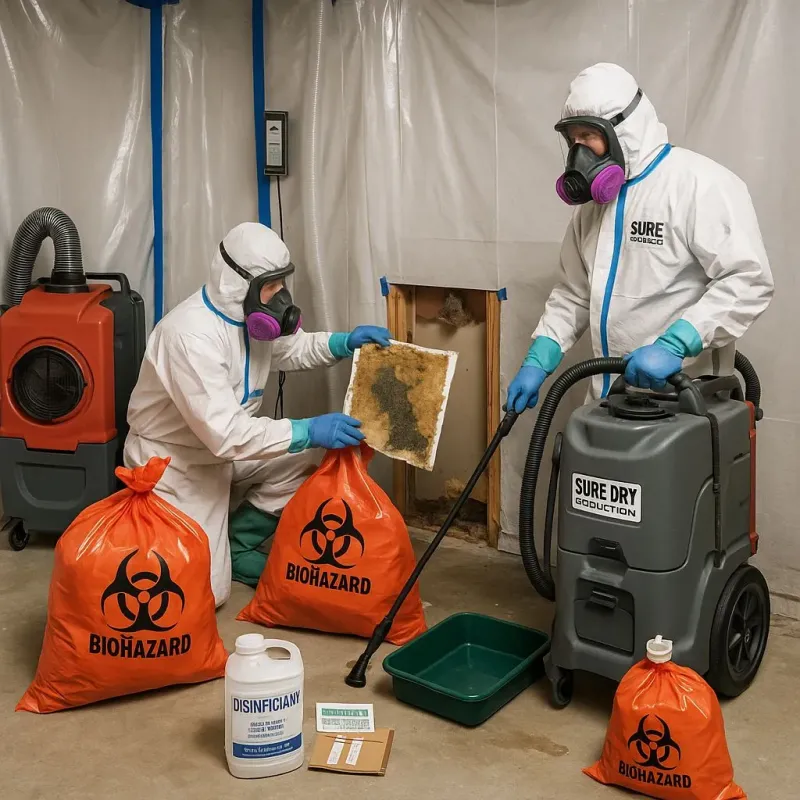 Contaminated Water Handling Protocols process in Lonsdale, MN